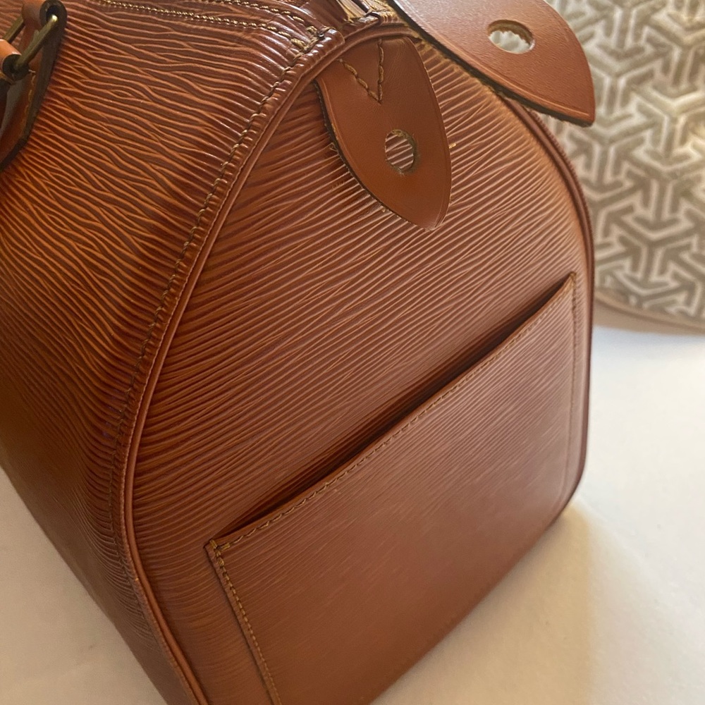 LOUIS VUITTON Epi Speedy 35 - Picture 12 of 15